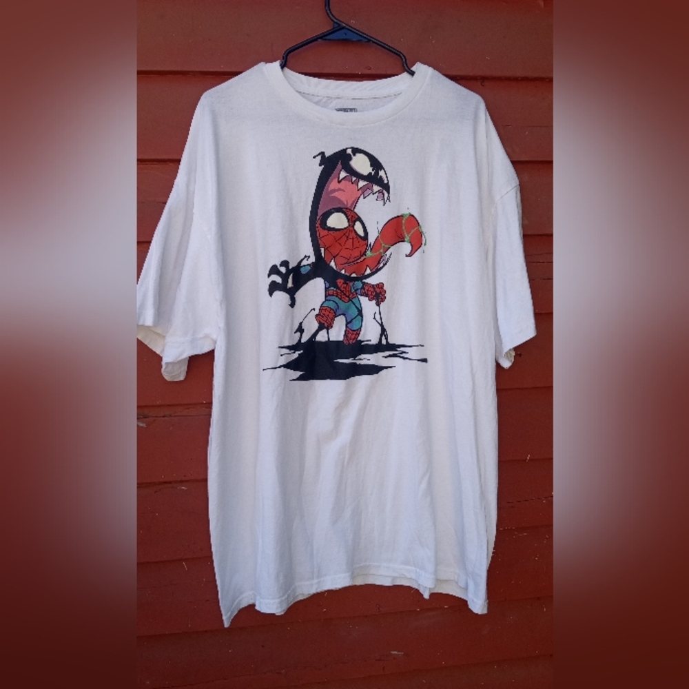 Spider Man Venom Marvel T-shirt Mens 2X